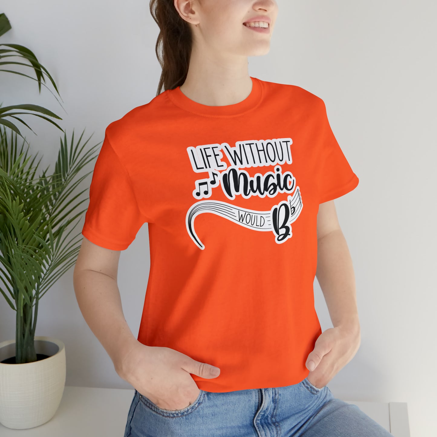 Life Without Music Would B Flat T-Shirt