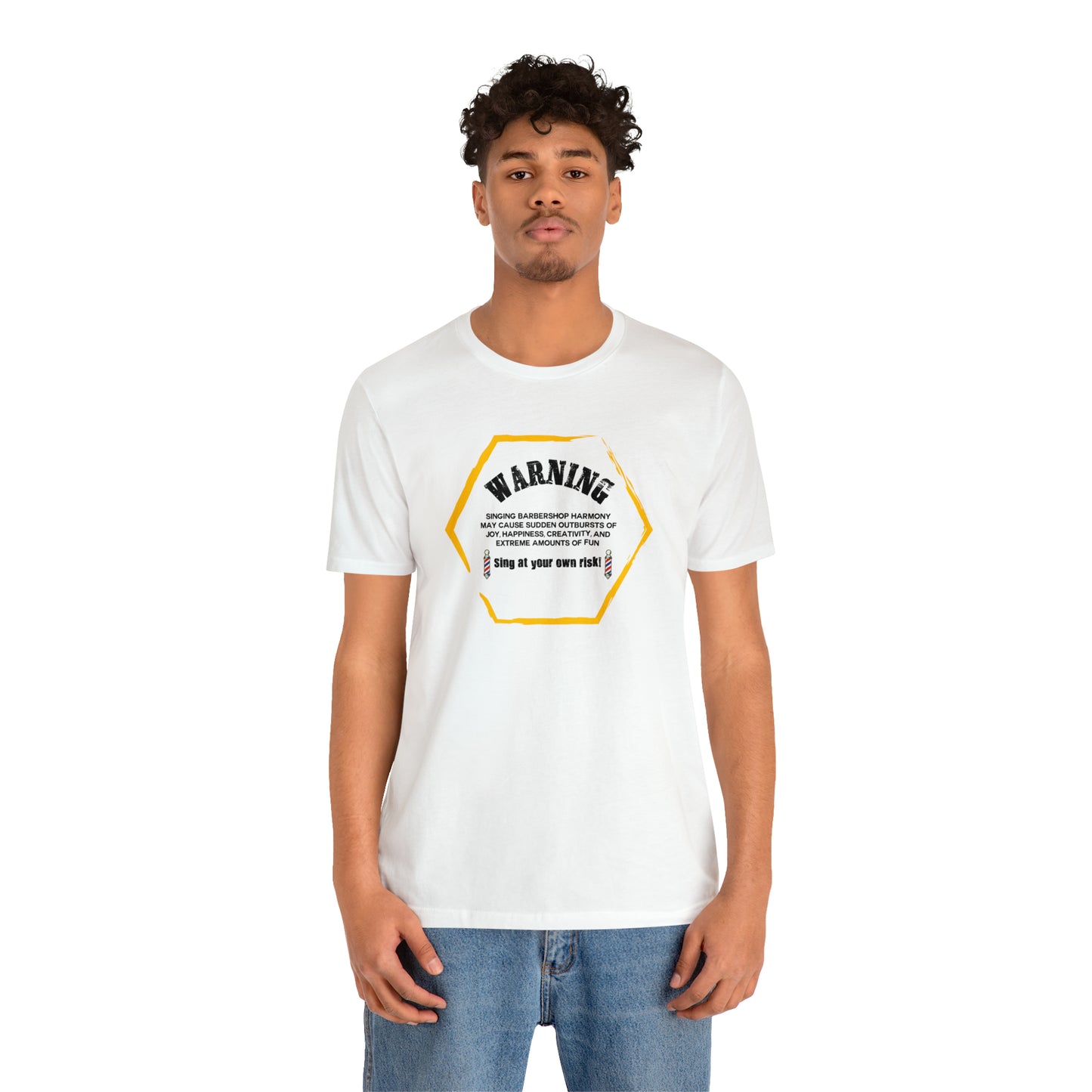 Warning Barbershop T-Shirt