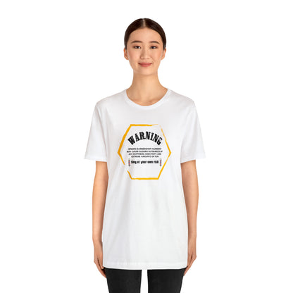 Warning Barbershop T-Shirt