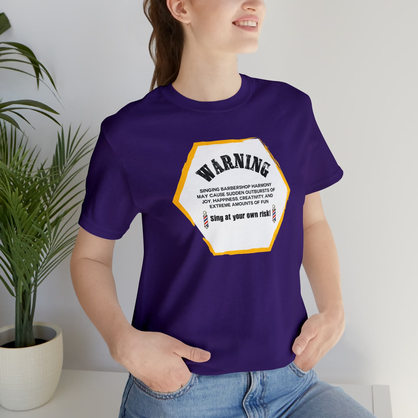 Warning Barbershop T-Shirt