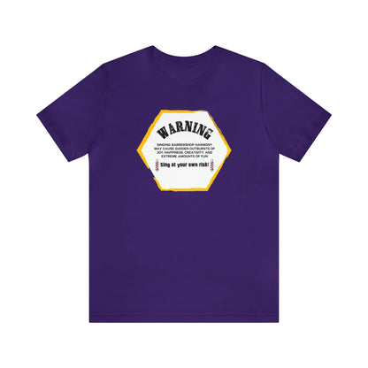 Warning Barbershop T-Shirt