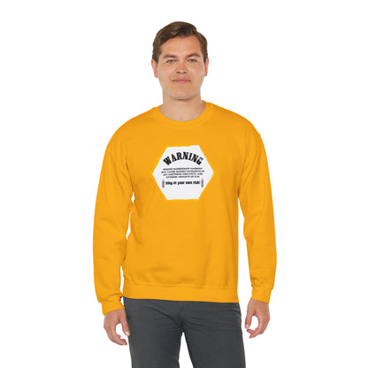 Warning Barbershop Crewneck Sweatshirt