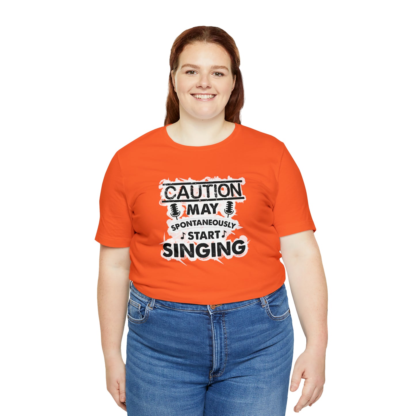 Caution May Spontaneously Start Singing T-Shirt