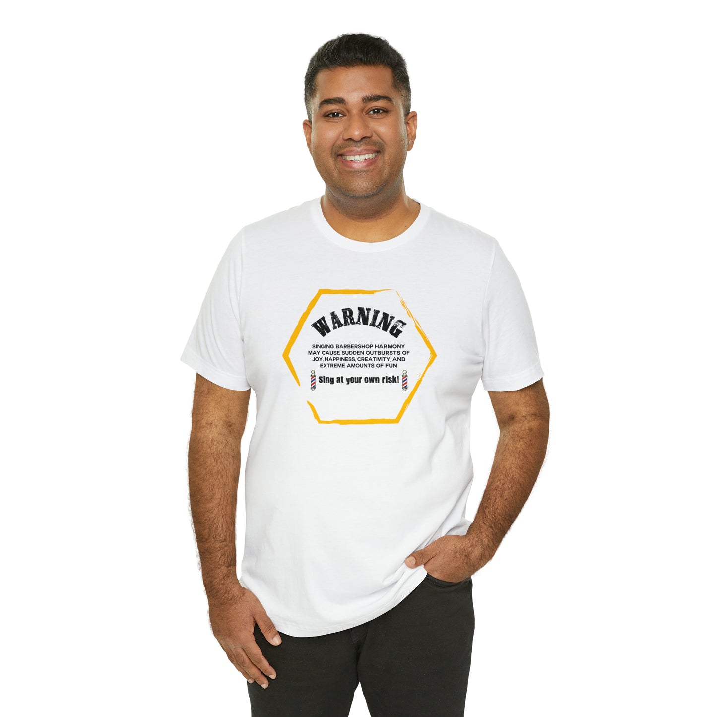 Warning Barbershop T-Shirt