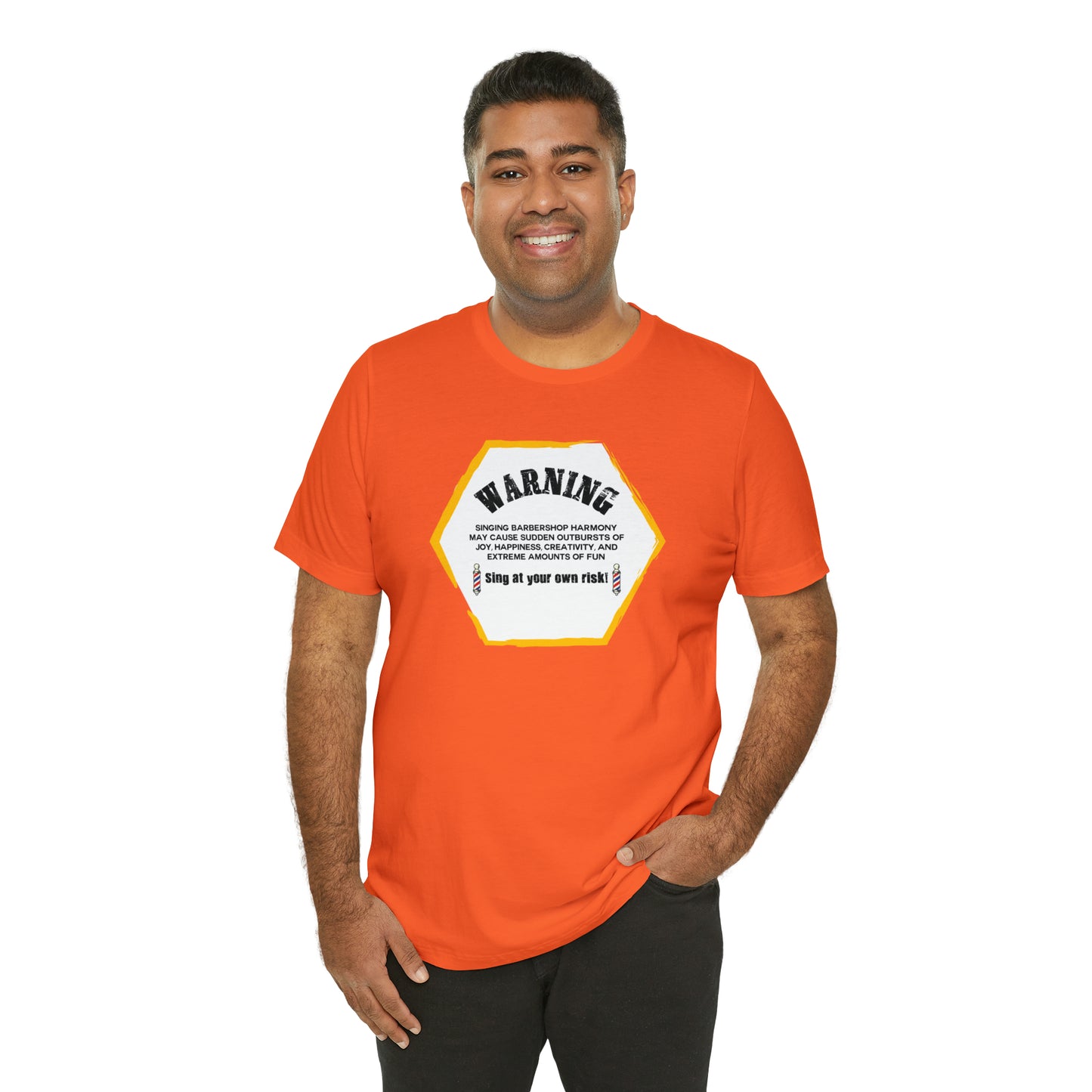 Warning Barbershop T-Shirt