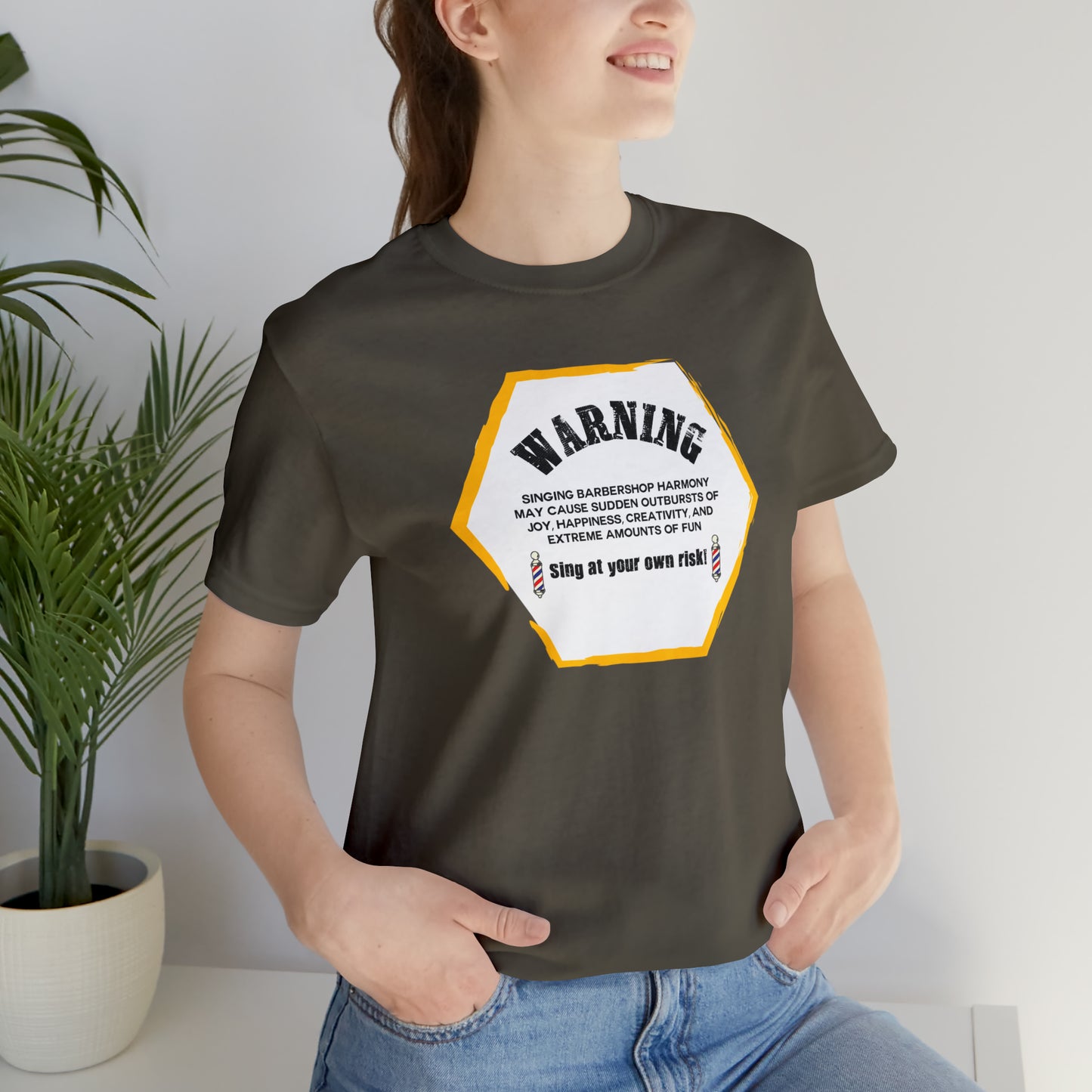 Warning Barbershop T-Shirt