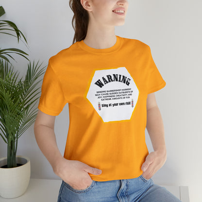 Warning Barbershop T-Shirt