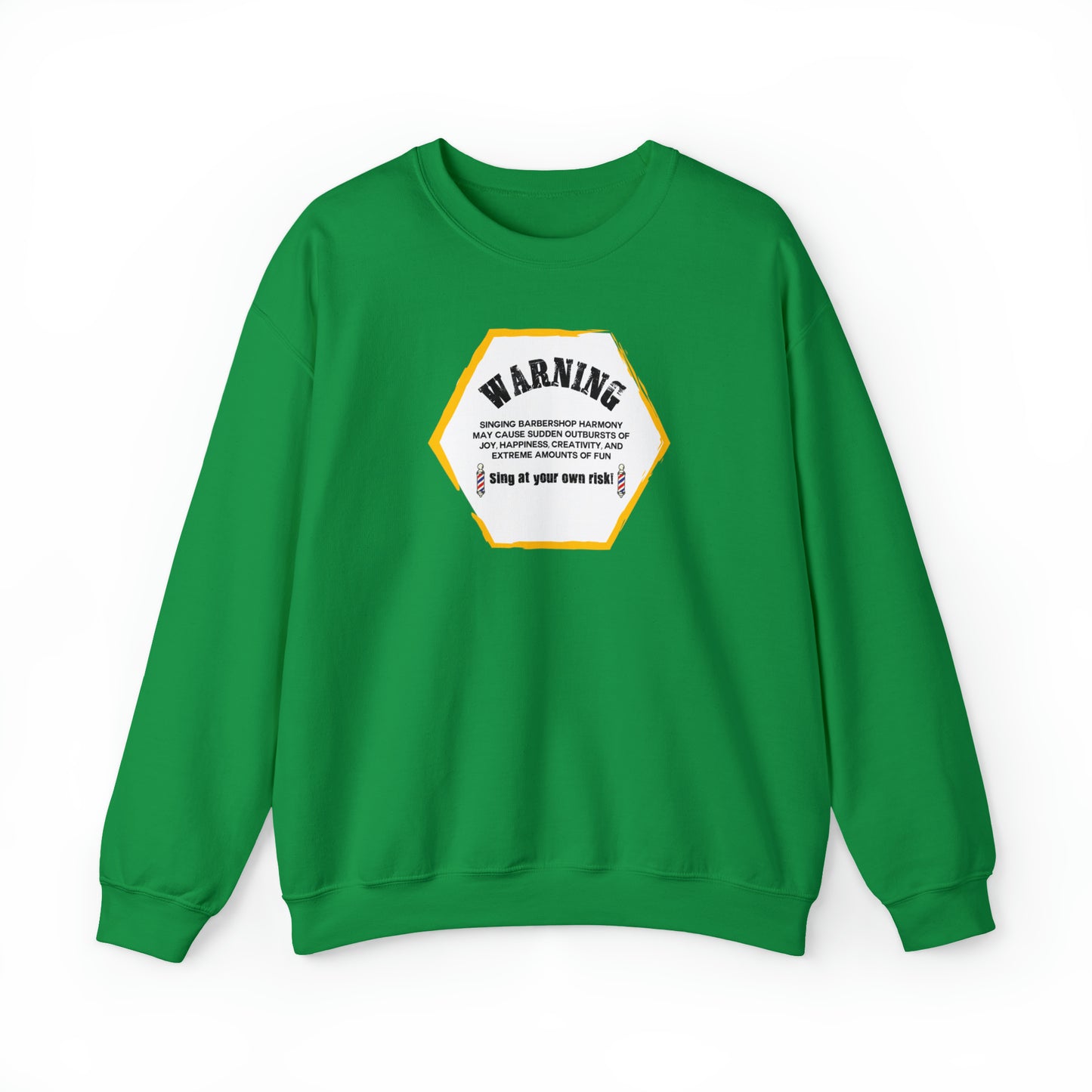 Warning Barbershop Crewneck Sweatshirt