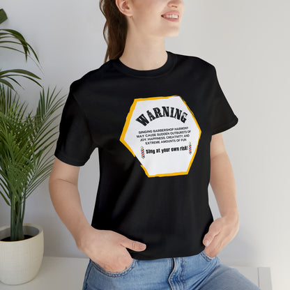 Warning Barbershop T-Shirt