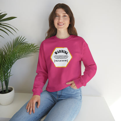 Warning Barbershop Crewneck Sweatshirt