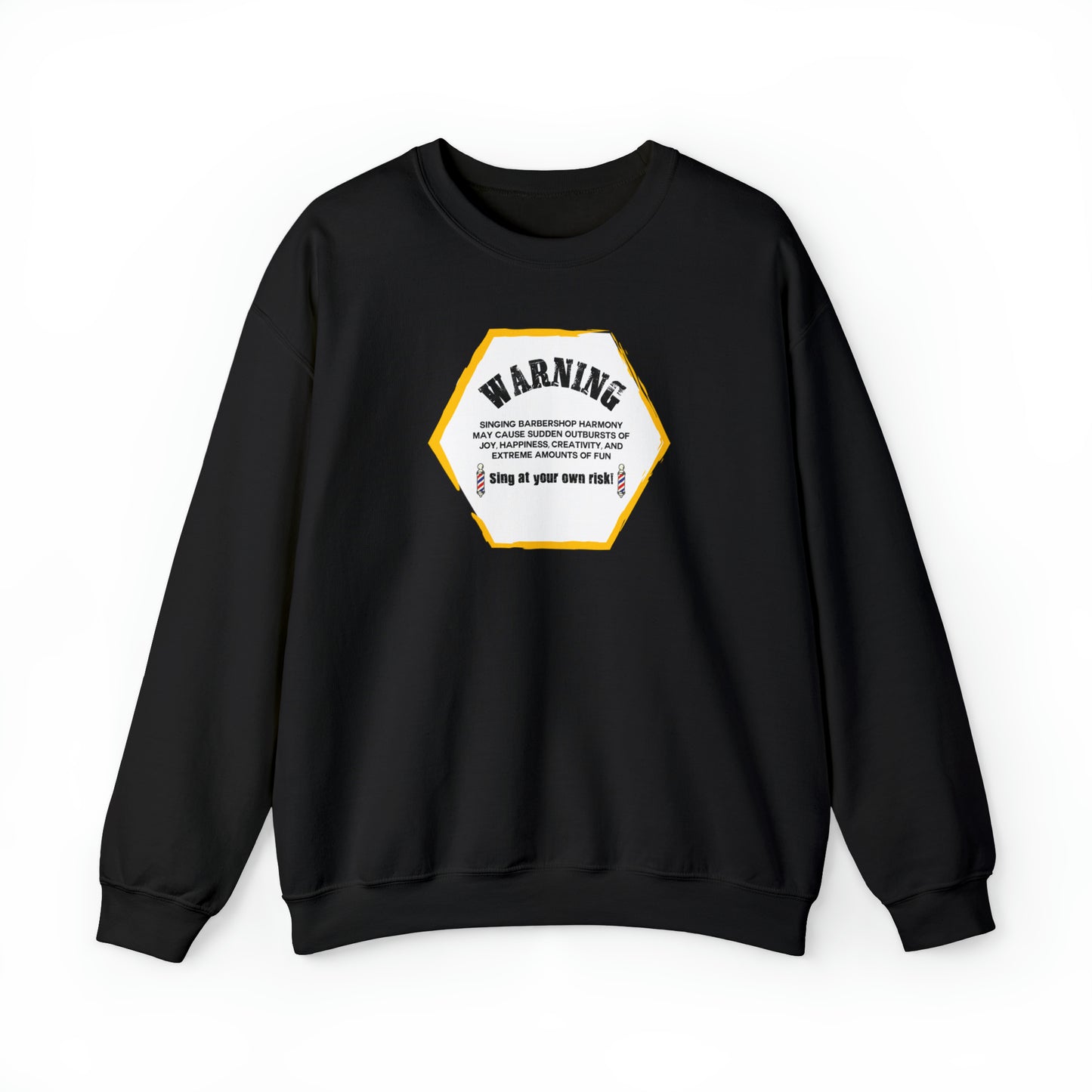 Warning Barbershop Crewneck Sweatshirt