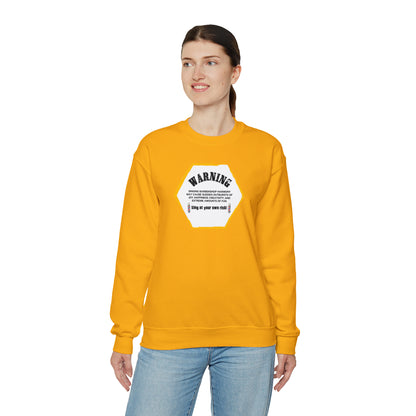 Warning Barbershop Crewneck Sweatshirt