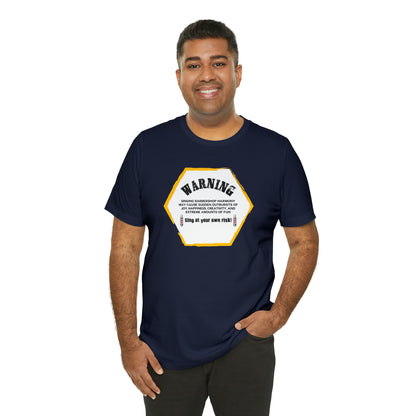 Warning Barbershop T-Shirt