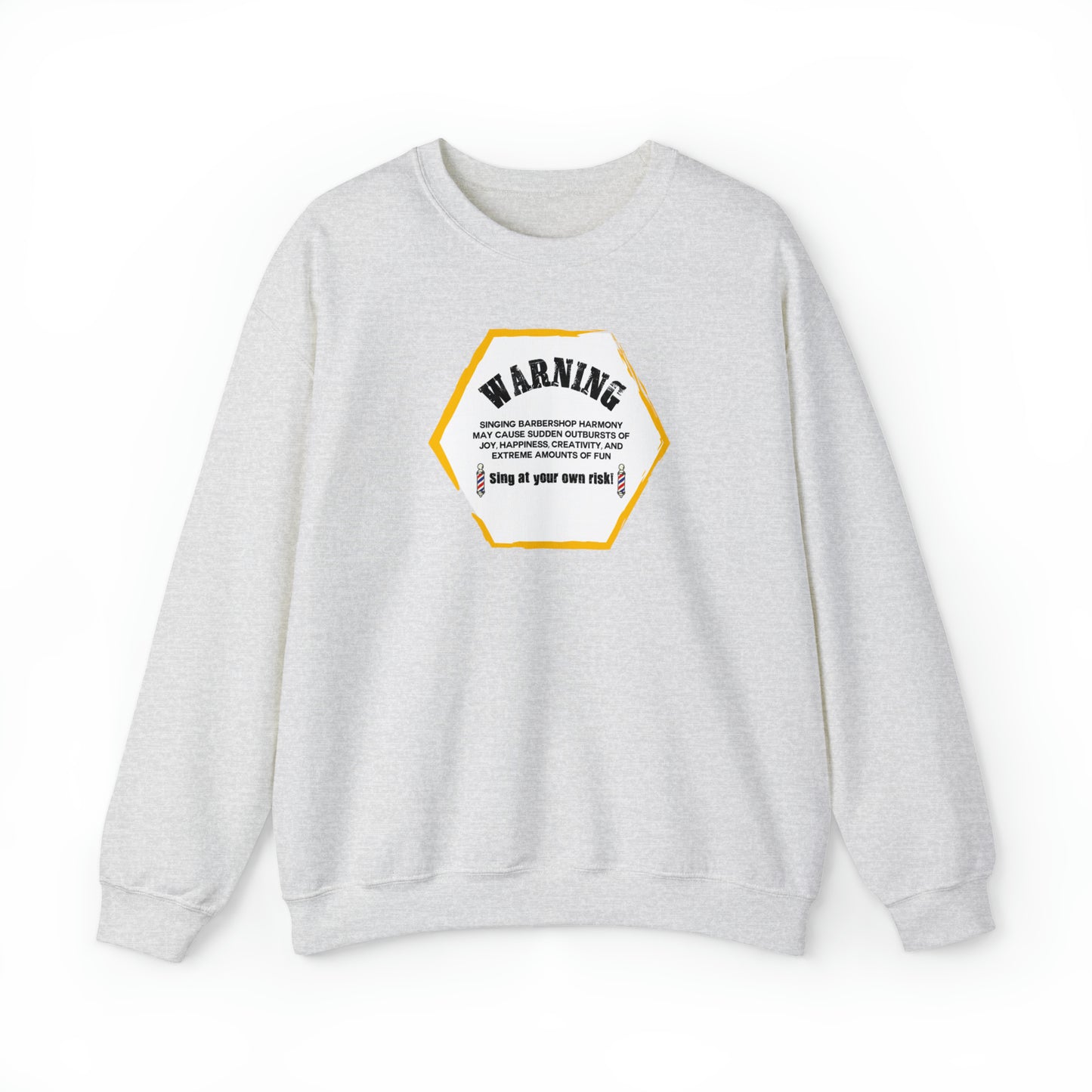 Warning Barbershop Crewneck Sweatshirt