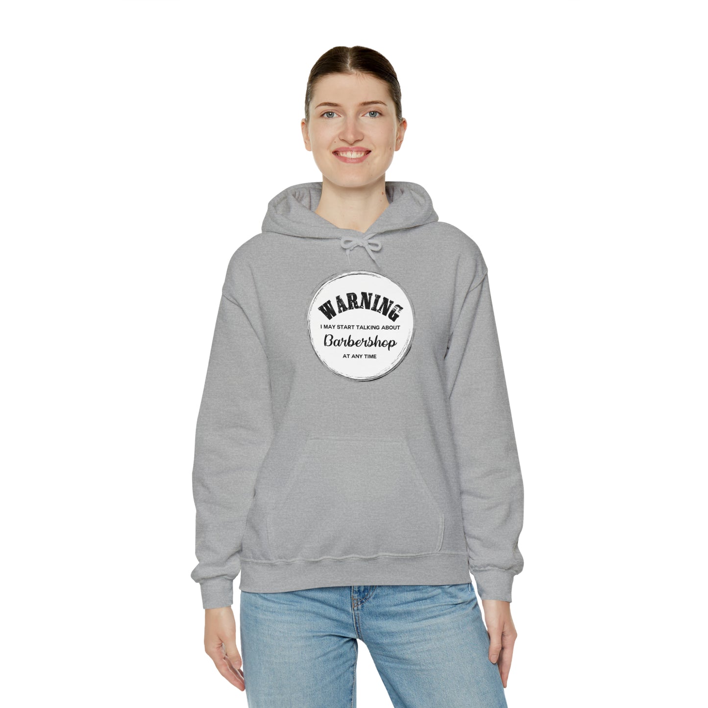 Warning I May Start Talking About Barbershop Hooded Sweatshirt