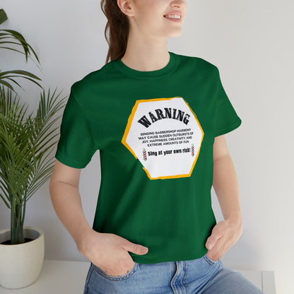 Warning Barbershop T-Shirt