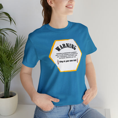 Warning Barbershop T-Shirt