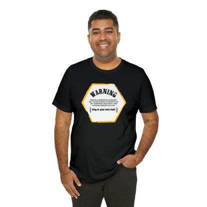 Warning Barbershop T-Shirt