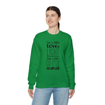I'm A Little Love And Light Crewneck Sweatshirt
