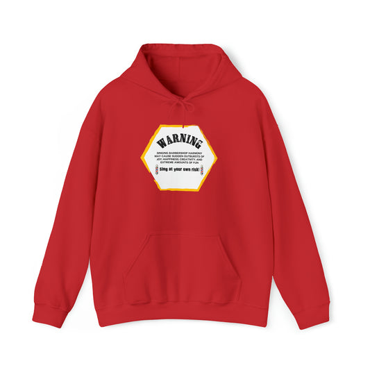 Warning Barbershop Hooded Sweatshirt