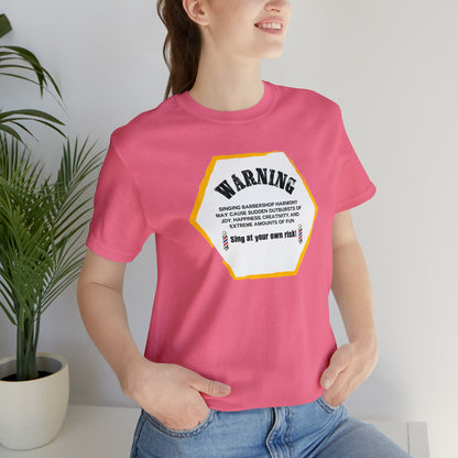 Warning Barbershop T-Shirt