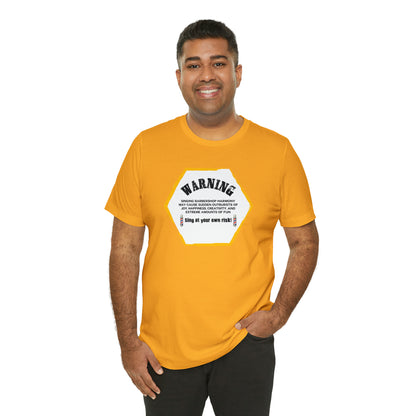 Warning Barbershop T-Shirt