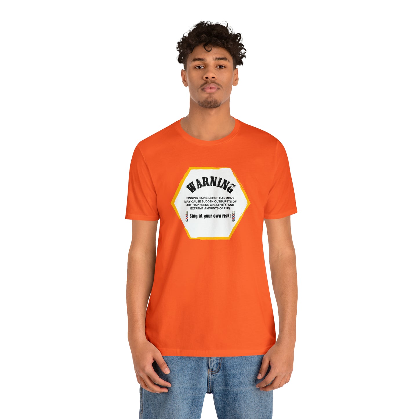 Warning Barbershop T-Shirt