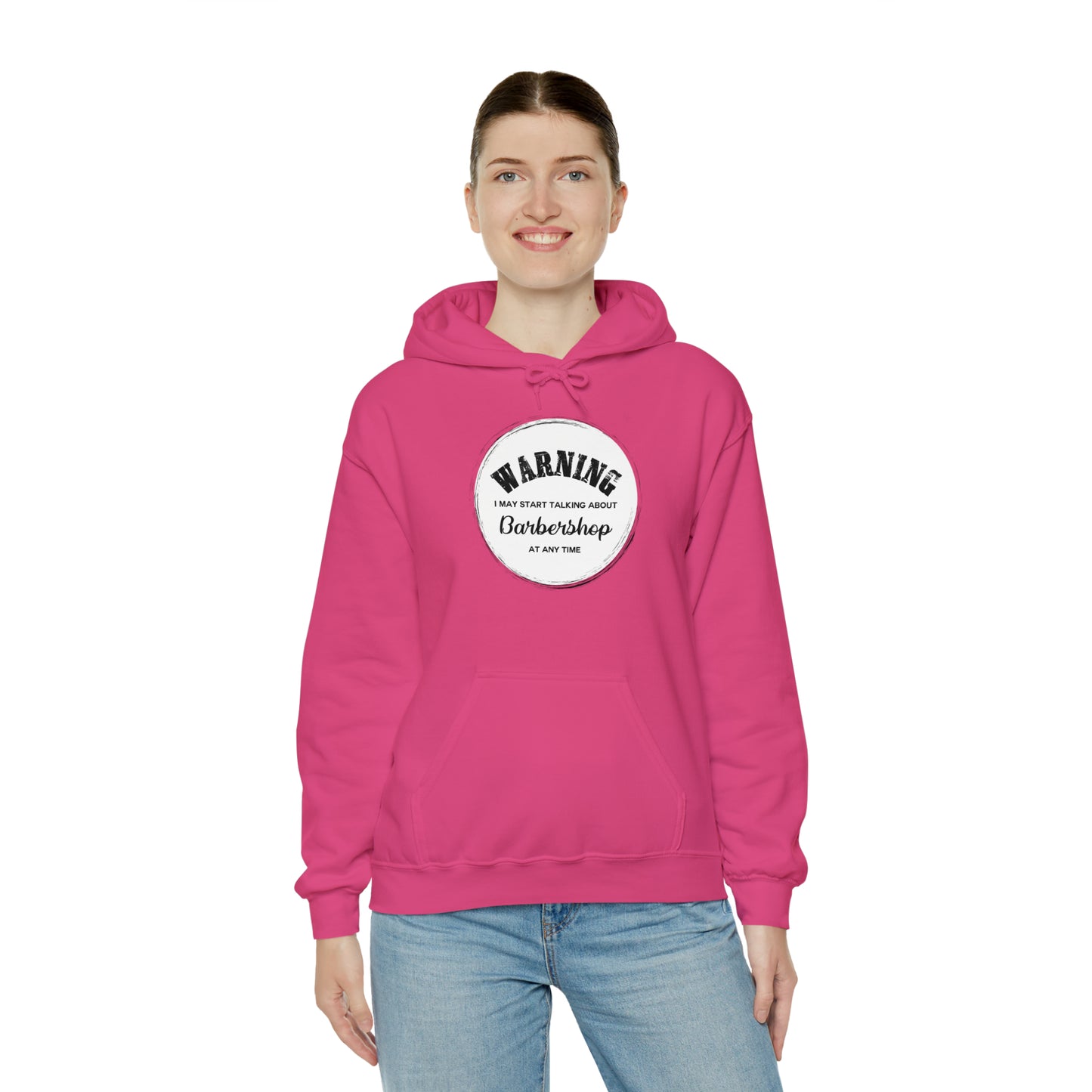 Warning I May Start Talking About Barbershop Hooded Sweatshirt