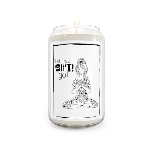 Let That Sh*t Go Scented Candle, 13.75oz