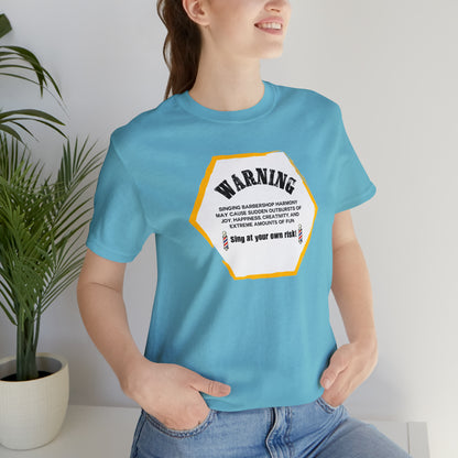 Warning Barbershop T-Shirt