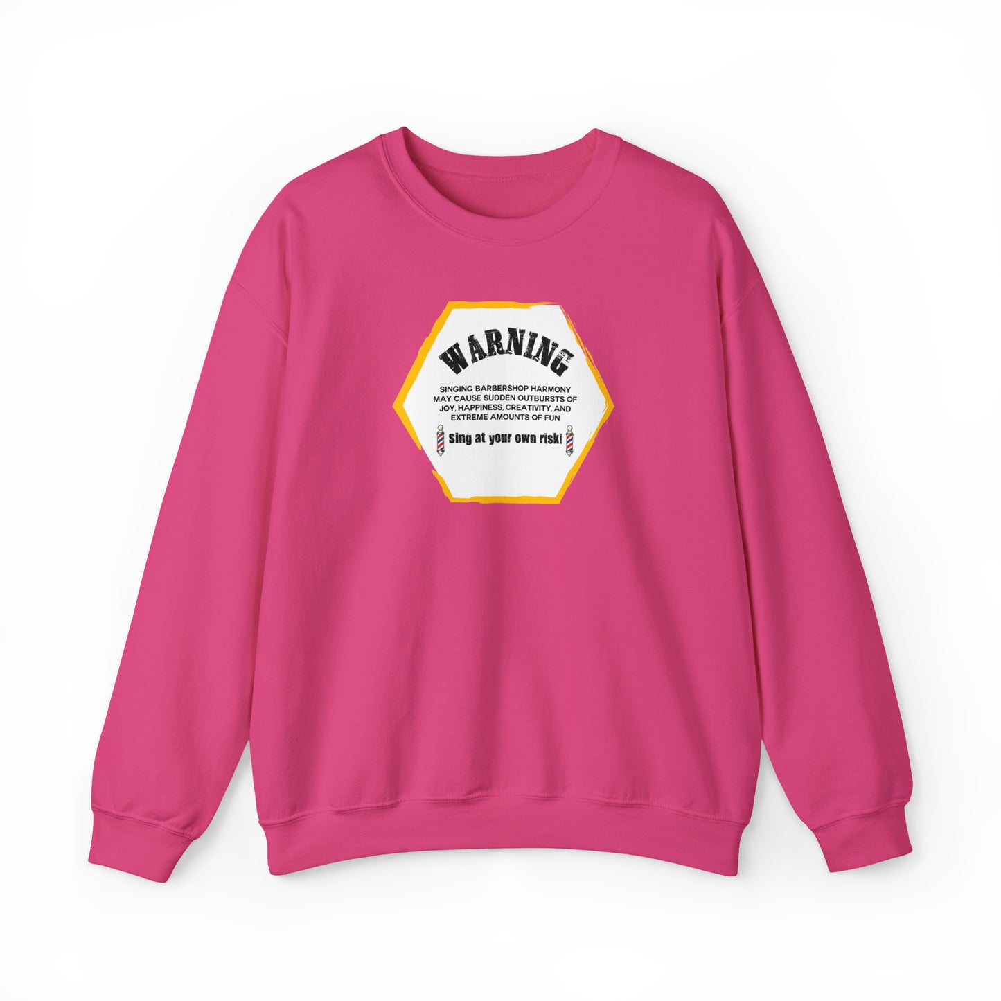 Warning Barbershop Crewneck Sweatshirt