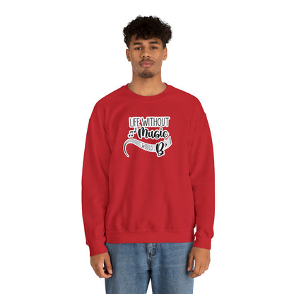 Life Without Music Would B Flat Crewneck Sweatshirt