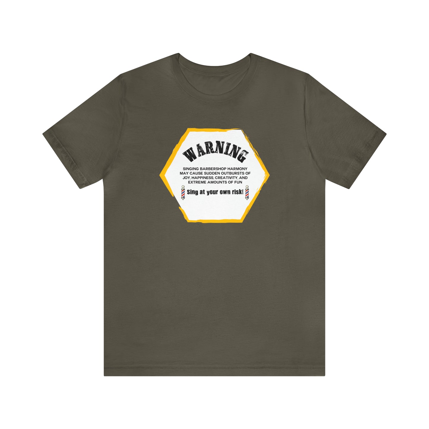 Warning Barbershop T-Shirt