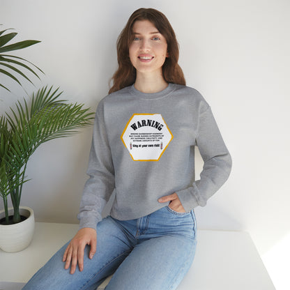 Warning Barbershop Crewneck Sweatshirt