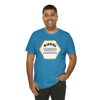 Warning Barbershop T-Shirt